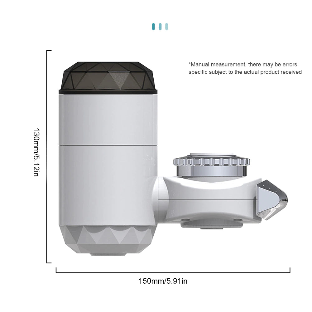3000W Electric Instant Hot Water Heater Tap – Tankless Instant Heating Faucet