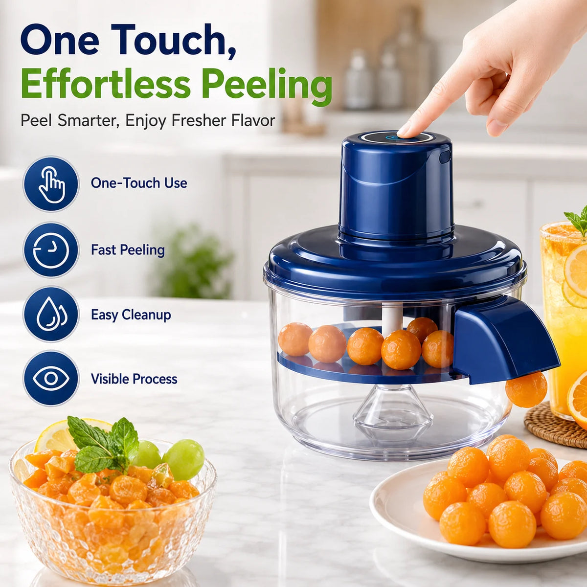 New Automatic Electric Fruit & Vegetable Peeler Machine